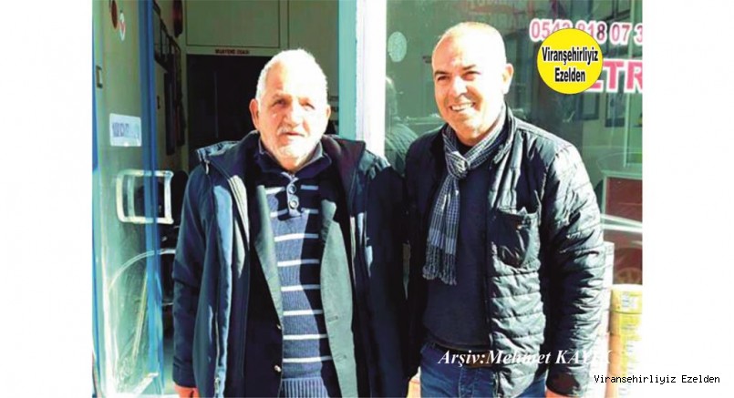 Viranşehir’de Kuşçu Baki olarak tanınan, YeniDünya Evine giren Baki Atlıbatur ve İbrahim Erol
