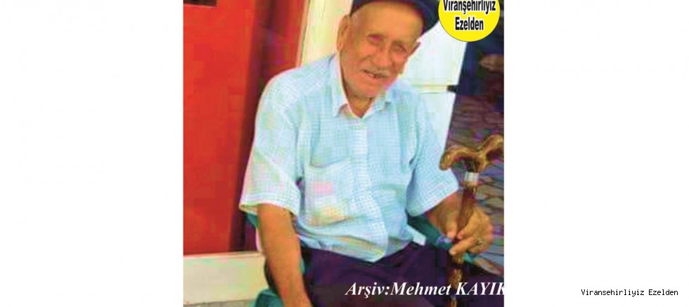 Viranşehir’de Limon Tuzu Emmo Hasan olarak tanınan, Merhum Hasan Şavlı
