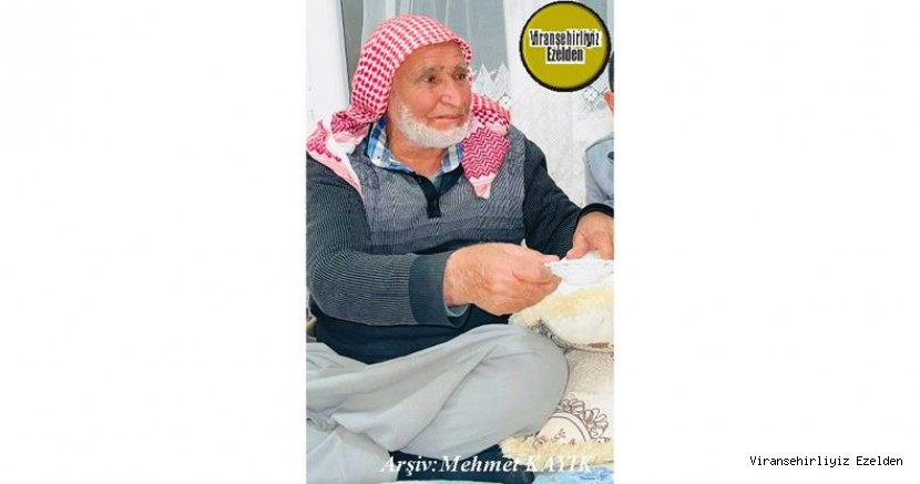 Viranşehir’de Mahmud – El Salım olarak tanınan, Yıllarca Çiftçilik yapmış, Mahmut Miroğlu