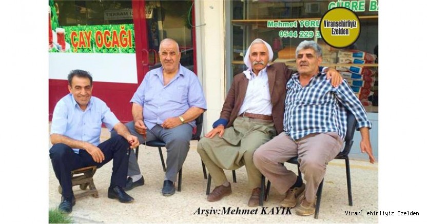 Viranşehir’de Mahmudê Keko Olarak Tanınan, Sevilen İnsan Mahmut Üzer, Mehmet Yorulmaz(Mehemedê Hammo Çavuş) ve Arkadaşları