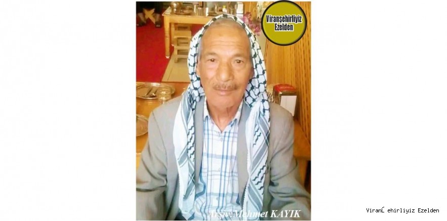 Viranşehir’de Mehemedê Sino Olarak Tanınan, Sevilen İnsan Merhum Mehmet Durman