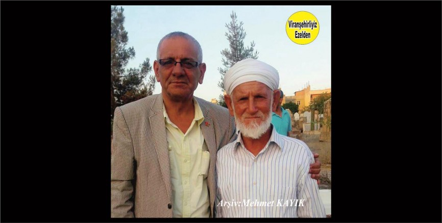 Viranşehir’de Melleye Sor lakabıyla Tanınan Hoca Abdulaziz Çalışkan ve CHP İlçe Başkanı Remzi Taylan