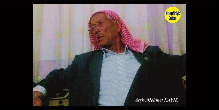 Viranşehir’de Mertliği,Yiğitliği ayrıca Ali Nahro lakabıyla olarak tanınan, Merhum Ali Yüzücü