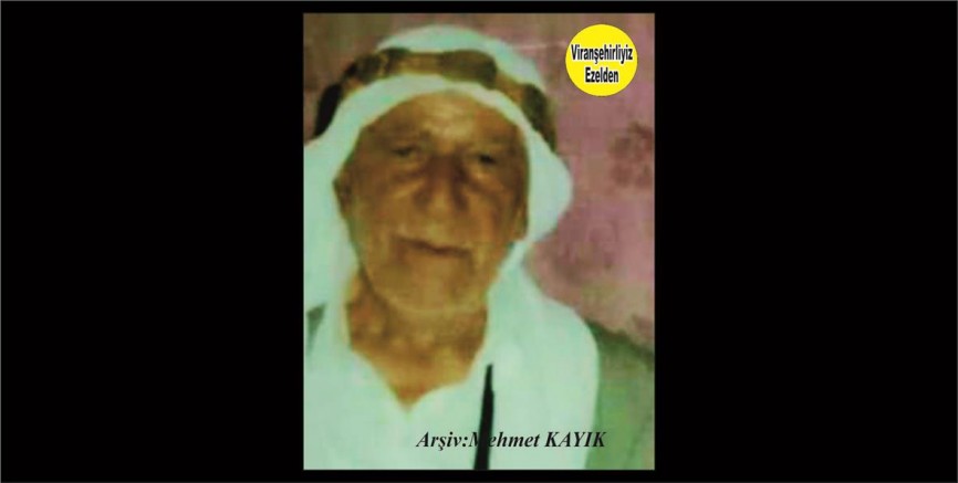 Viranşehir’de Mırra Sektöründe İlk Mırracılarından olan, Yıllarca Esnaflık yapmış, Sevilen İnsan Merhum Seydi Kutlu(Seydeyê Reşşê)