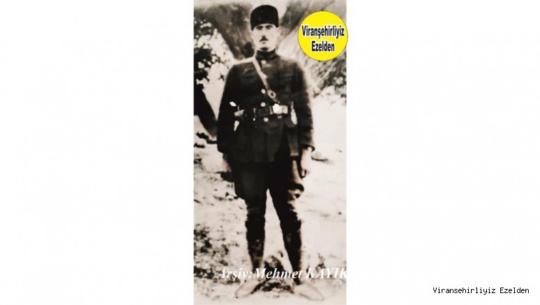 Viranşehir’de Mıstafaye Xemzeağa olarak tanınan (Musatafa Hamza ağa Oğlu) Merhum Mustafa Çetin