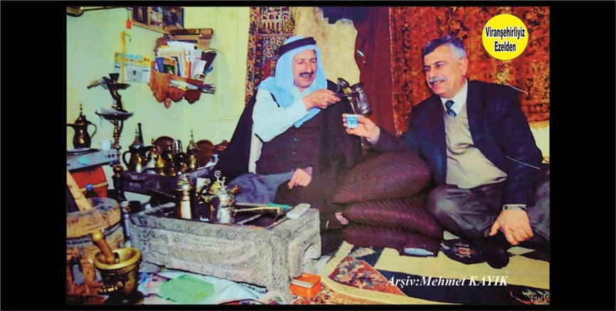 Viranşehir’de Mustafaye Gerzo Olarak Tanınan Değerli İnsan Merhum Mustafa Vural ve İlçe Milli Eğitim Eski Müdürü Ömer Sağır