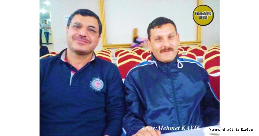 Viranşehir’de Öğretmenevinde Müdürlük Yapmış, Öğretmen Halil Topkan ve Arkadaşı Hakkı Çıdacı