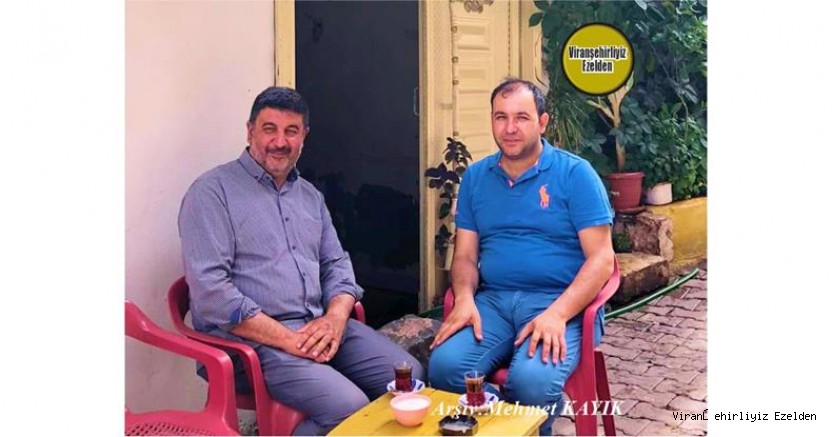 Viranşehir’de Öğretmenlik Yapan ve Beyefendi Kişiliği ile Sevilen İnsan Öğretmen Sinan Kaplan ile Arkadaşı Muhammed Fatih Kutlu