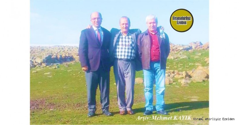 Viranşehir’de Öğretmenlik Yapmış, Emekli Öğretmen M. Fahri Kaya, Mustafa Kılıç ve Sıraç Kırıcı