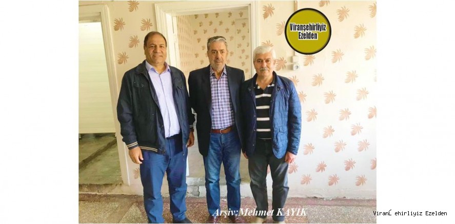 Viranşehir’de Öğretmenlik Yapmış, Emekli Öğretmen Nuri Salmaş, Mustafa Kılıç ve Musa Oktay