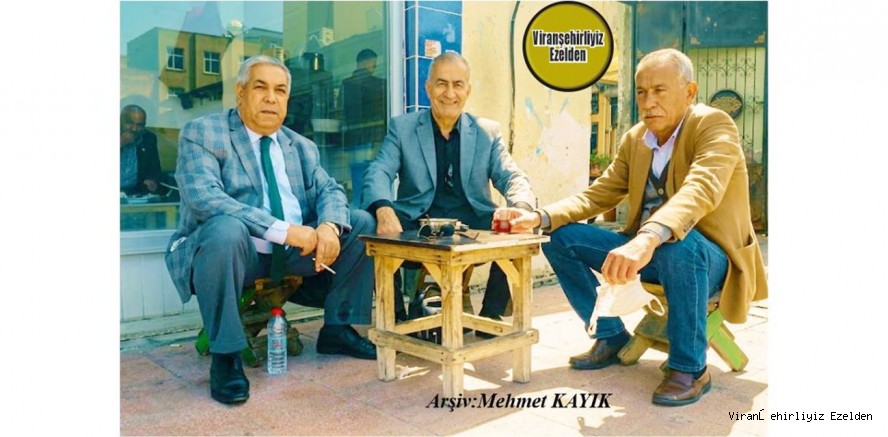 Viranşehir’de Öğretmenlik Yapmış, Emekli Öğretmen Şeyhmus Kaplan, Sinan Köroğlu ve Mehmet Coşkun