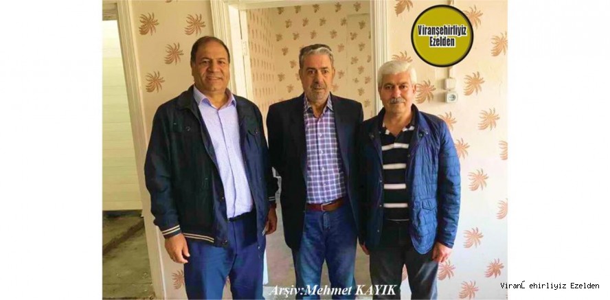 Viranşehir’de Öğretmenlik Yapmış, Sevilen İnsan Emekli Öğretmen Nurettin Salmaş(Nuri Hoca), Tapu Müdürü Musa Oktay ve Mustafa Kılıç
