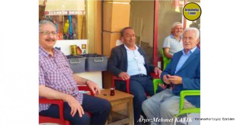 Viranşehir’de Oto Elektrik Sektöründe Yıllarca Esnaflık yapmış, Sevilen İnsan Nuri Karakurt, Kahveci Şavak Usta ve Ahmet Kırmızı