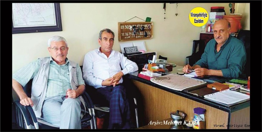 Viranşehir’de Oto Galeri Sektöründe Yıllarca Esnaflık Yapmış, Sinan Yalav, Hacı Siraç Akçan ve Mehmet İnci