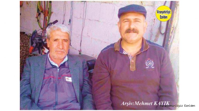 Viranşehir’de Oto Kurtacılığı yapan, Hacı Bahri olarak tanınan, Hacı Bahri Başaran ve Mahmut Nebati