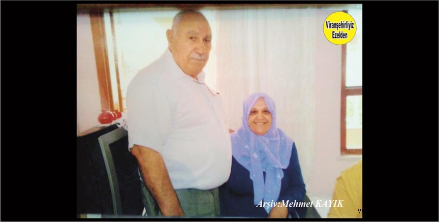 Viranşehir’de Otobüs Firması İşletmeciliği Sektöründe Yıllarca Esnaflık Yapmış, Hacı İsmail Ezberci ve Eşi Değerli annelerimizden olan, Münevver Ezberci