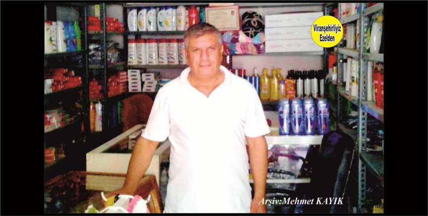 Viranşehir’de “Parfümcü Çoban” olarak tanınan Çoban Parfümeri Sahibi Mehmet Çoban