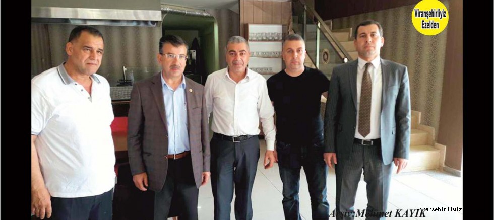 Viranşehir’de Pastane Sektöründe Yıllarca Esnaflık yapmış, Şeyhmus Demir, Kardeşi Ahmet Demir, Merhum Mahmut Aydoğan, Şanlıurfa Milletvekili Mehmet Ali Cevheri ve Karaköprü Belediye Başkanı Metin Baydilli