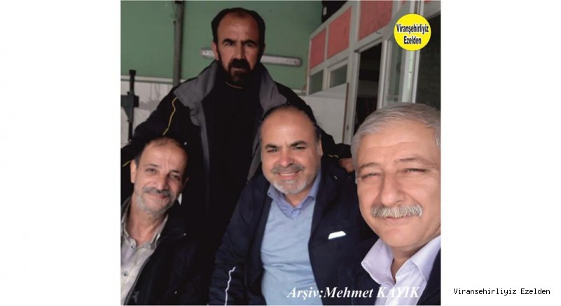 Viranşehir’de Şabo olarak tanınan Şehabettin Merkit, Ekrem Özer, Cesur Durdu ve İbrahim Aydemir Bursa’da Bir araya geldiler