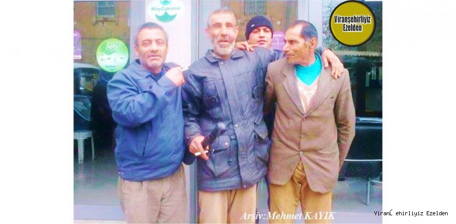 Viranşehir’de Sabro Olarak Tanınan, Merhum Sabri Kürek, Merhum İbrahim Karakaş ve Arkadaşı