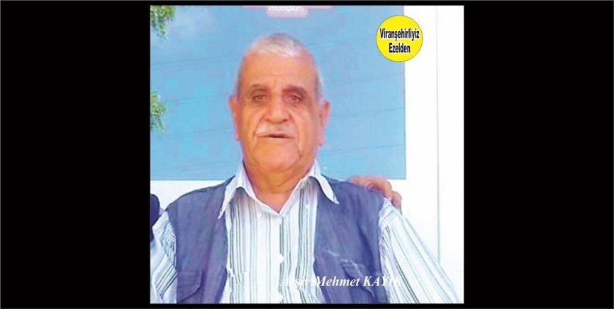 Viranşehir’de Sakarya İlkokulunda Yıllarca Müdürlük yapmış, şimdi Edirne ilinde yaşayan İsmet Bayoğlu