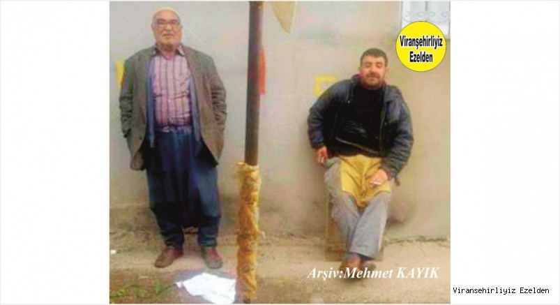 Viranşehir’de Semt Pazarı esnaflarından olan, Maydanozcu Cano olarak tanınan Mehmet Can Aslandağ ve  Mehmet Karvar