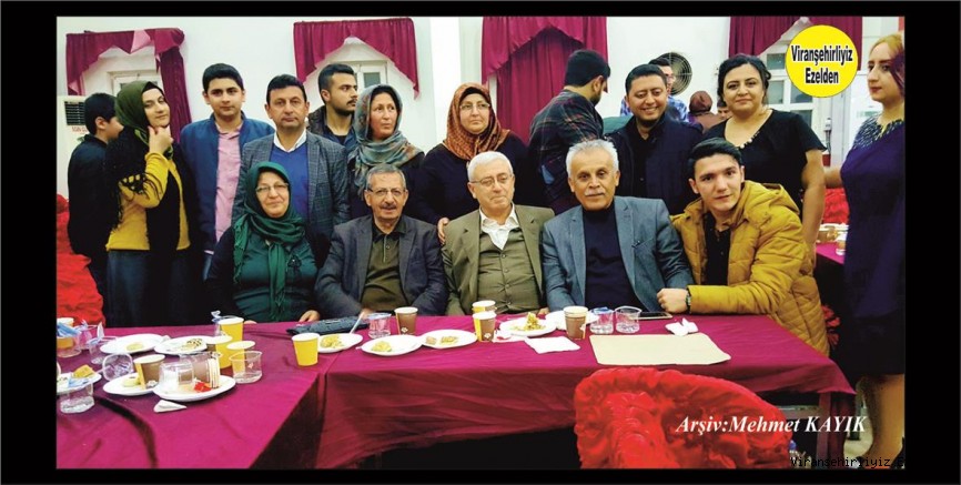 Viranşehir’de Sevilen Çakar ailesi Fertlerinden Faruk Çakar, Mehmet Sıraç Akçan, Ahmet Yılmazer
