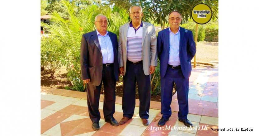 Viranşehir’de Sevilen Çiftçilerimizden olan, Hasan Çelikli, Almanya’dan Misafirleri, Şeyh Ali Mutlu ve Kardeşi Şeyh Hüseyin Mutlu