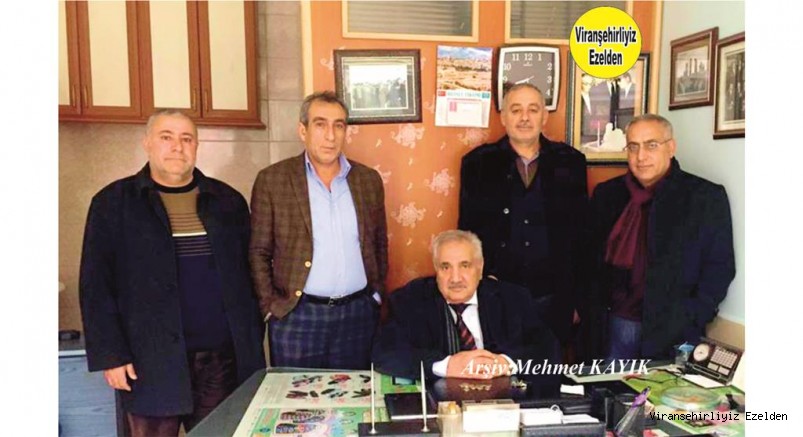  Viranşehir’de Sevilen Değerimizden olan Beyefendi Güzel İnsan Mehmet Kaya, Rehan Kaya, Hilmi Uzun, İsmet Beslenen ve Mehmet İnci