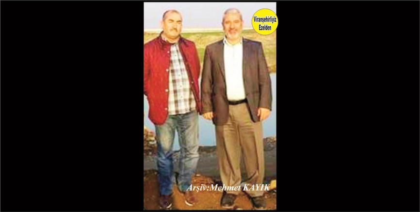 Viranşehir’de Sevilen Değerlerden Ziraat Mühendisi İsmail Yazmacı ve Akrabası Hüseyin Bilici