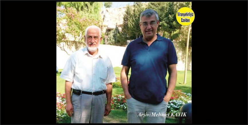 Viranşehir’de Sevilen Değerlerimizden Emekli Devlet Memuru Hacı İsmet alay ve Oğlu Enver Alay