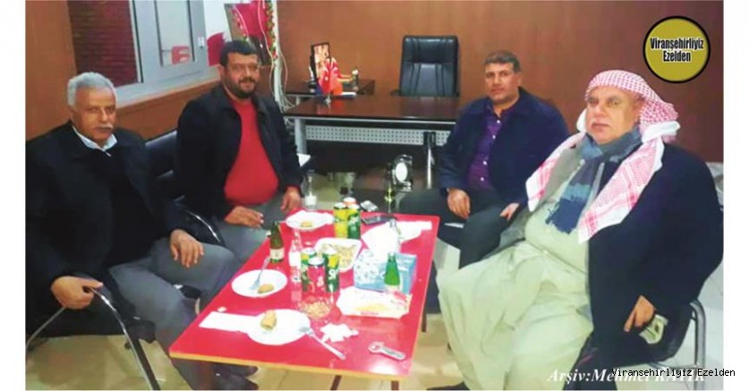 Viranşehir’de Sevilen Değerlerimizden olan, Hadi Diken, Mustafa Sünger, Mustafa Kurt ve Abit Tugay