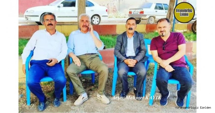 Viranşehir’de Sevilen Değerlerimizden olan, İsa Misafirci, İsmail Topkan,  Mahmut Dağtekin ve Mevlüt Özbilgi