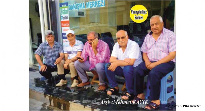 Viranşehir’de Sevilen Değerlerimizden olan Mahmut Turgut, Süleyman Torunlu, Mahmut Kolbudak, Naif Ekinci ve Mehmet Büyükturan