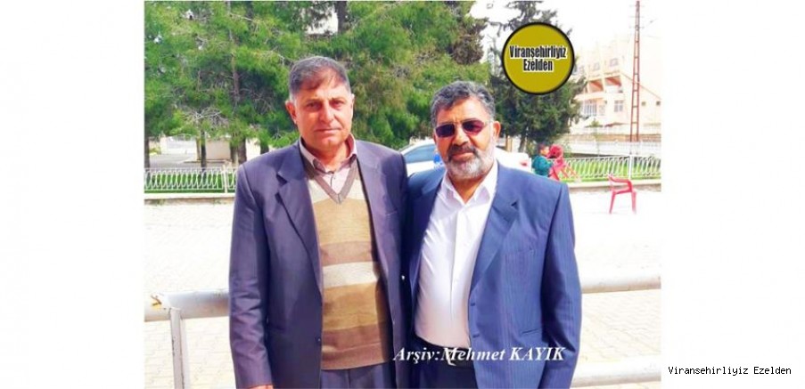  Viranşehir’de Sevilen Değerlerimizden olan, Şimdi Mersin’de Yaşayan Ahmet Demir ve Arkadaşı Mehmet Kızıltaş