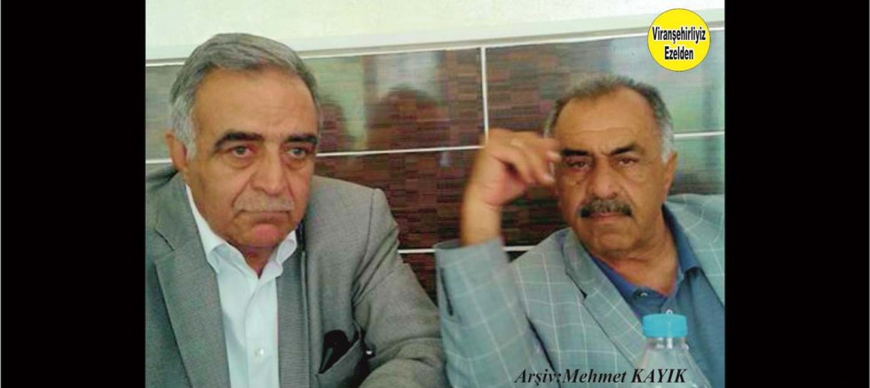 Viranşehir’de Sevilen Değerlerimizden olan, Sinan Demir ve Arkadaşı Mehmet Vural
