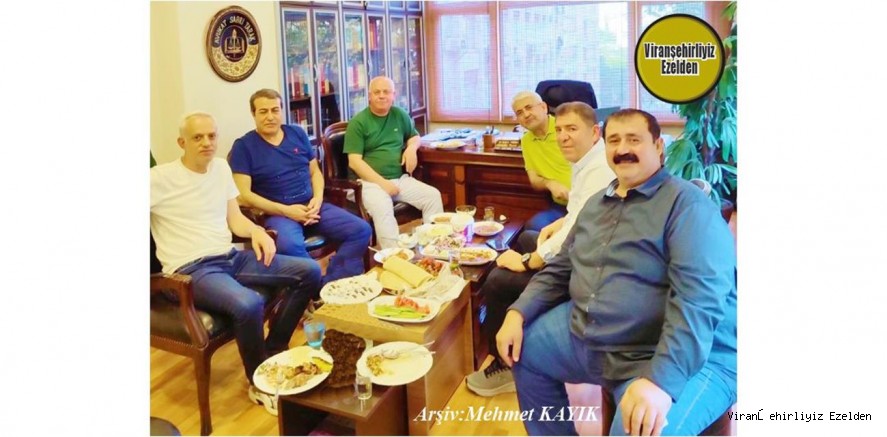 Viranşehir’de Sevilen Değerlerimizden olup, İstanbul’da Yaşayan Avukat Sabri Tarak, Dr. Burhan Güzel, Dr. Önder Önen, Erkan Güzel