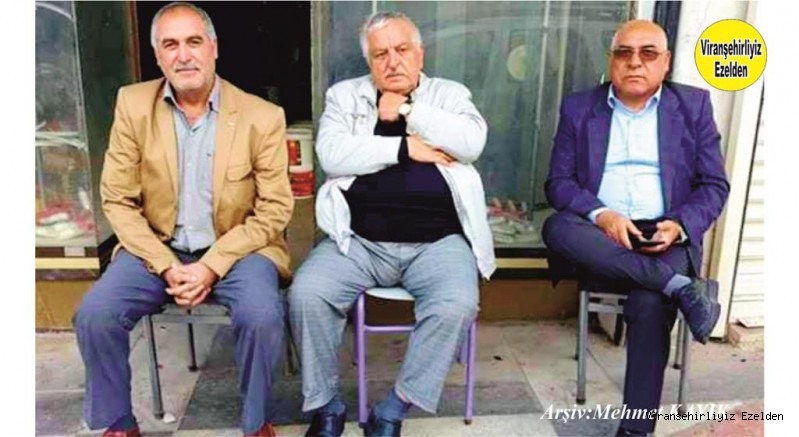Viranşehir’de Sevilen Esnaflarımızdan olan Hacı Hüseyin Tatar, Ali Bayoğlu ve Ali Büyükturan