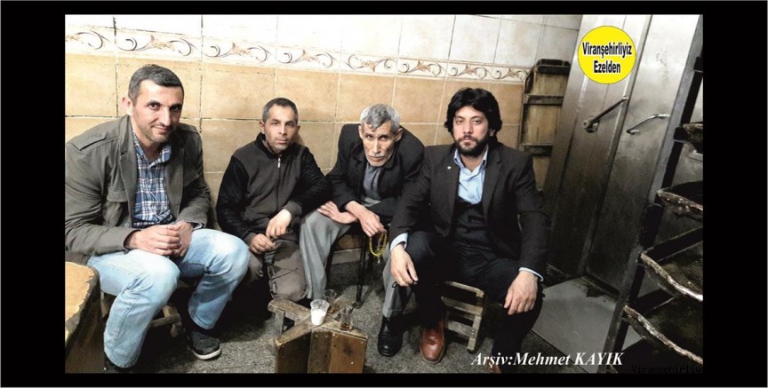Viranşehir’de sevilen Güzel İnsan Hacı Ramazan özlü, Şeyhmus Çakar, Ferzan Tunuğ ve Arkadaşı