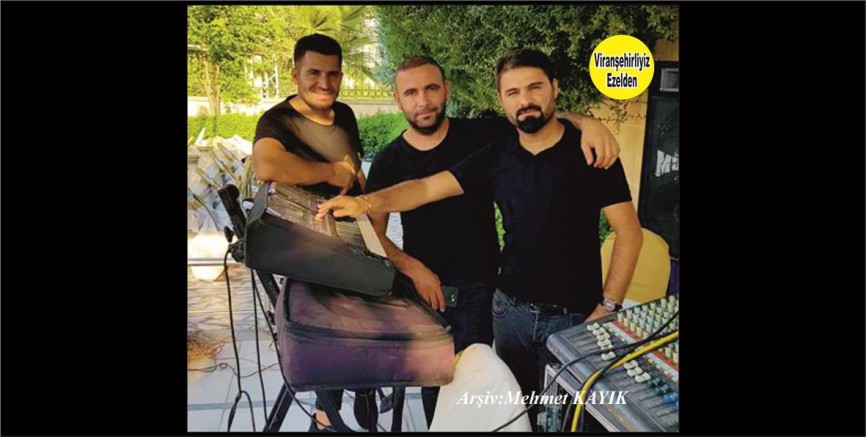 Viranşehir’de sevilen Hozanlardan olan Hozan Cebrail, Zeyneddin Temel ve Şehmus Temel