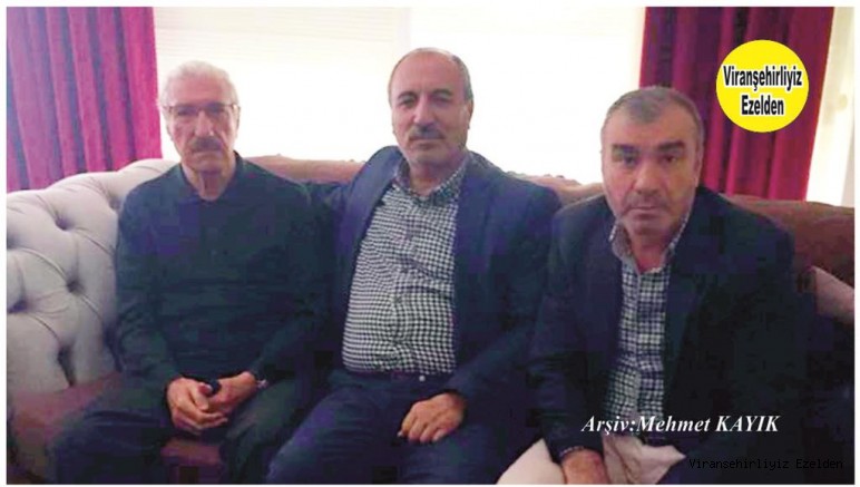 Viranşehir’de Sevilen İyi İnsan Merhum Hasan Gören, Amcası Kemal Gören ve Amcasının oğlu Mahmut Gören