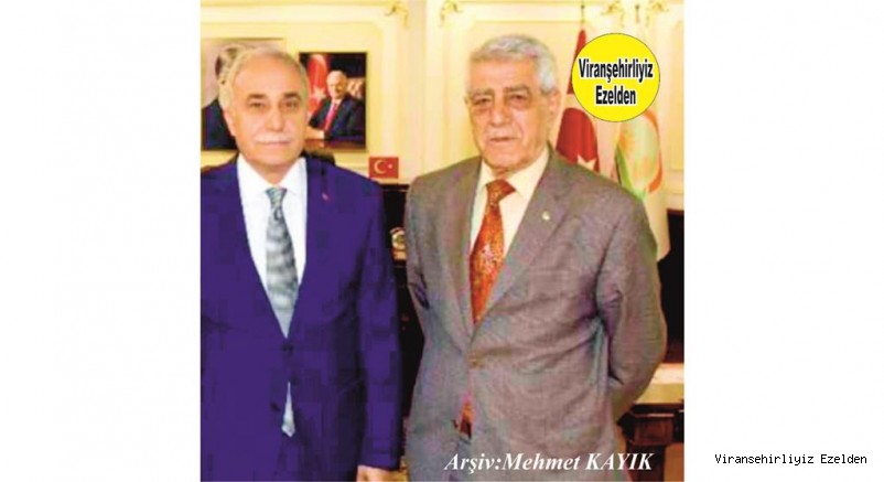 Viranşehir’de Sevilen Kanaat Önderlerimizden Mehmet Şerif Özkan ve Tarım Eski Bakanı, Şanlıurfa Milletvekili  Ahmet Eşref Fakıbaba