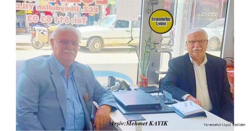 Viranşehir’de Sevilen Kanaat Önderlerimizden olan, Mali Müşavir Abdulkadir Ulutaş ve Emekli Memur Hacı Muzaffer Kutlu
