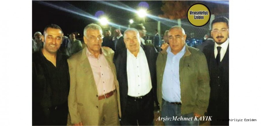 Viranşehir’de Sevilen Kanaat Önderlerimizden olan, Nezir Öztop, Ulusal Sanatçımız Mustafa Taşçı, Çocukları Servet Taşçı, İbrahim Halil Taşçı ve Yeğeni Sıraç Taşçı