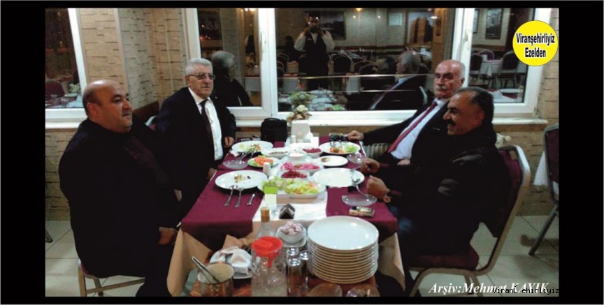 Viranşehir’de Sevilen Sayılan Değerlerimizden Olan, Mehmet Şerif Özkan, Hacı Hatip Orman, Sinan Demir ve Merhum Mehmet Ali Kodan