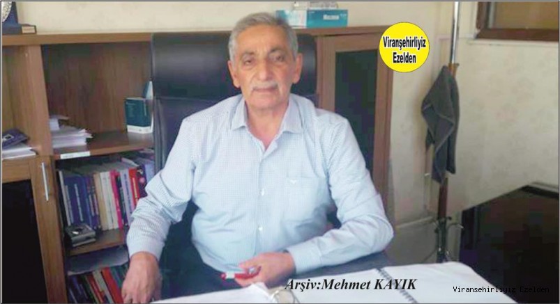 Viranşehir’de Sevilen, Sayılan Değerlerimizden olan Serbest Muhasebeci Mali Müşavir Ali Kuran