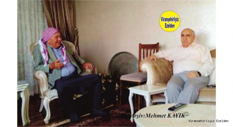 Viranşehir’de Sevilen, Sayılan Kanaat Önderlerimizden olan Avukat Mehmet Münir Öztürk ve Akrabası Merhum Hacı Halil Yorulmaz