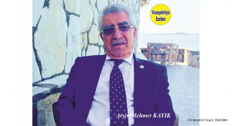 Viranşehir’de Sevilen, Sayılan Kanaat Önderlerimizden olan Değerli Güzel İnsan Mehmet Şerif Özkan