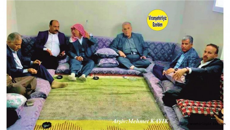 Viranşehir’de Sevilen Sayılan Kanaat Önderlerimizden olan, Nezir Öztop, İbrahim Çınarcı, Hacı Halaf Varlı, Saddam Hiluv, Abit Hamit ve İhsan Menzil