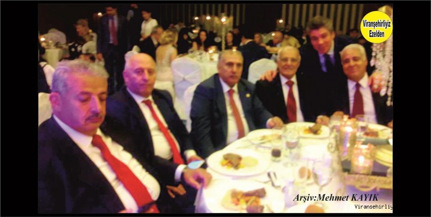 Viranşehir’de Sevilen Sayılan Eşraflarından, Hacı Ahmet Kuran, Avukat Mustafa Kuran, Aslan Akyürek, Eski Milletvekili Mehmet Akyürek ve Kardeşi Mustafa Akyürek